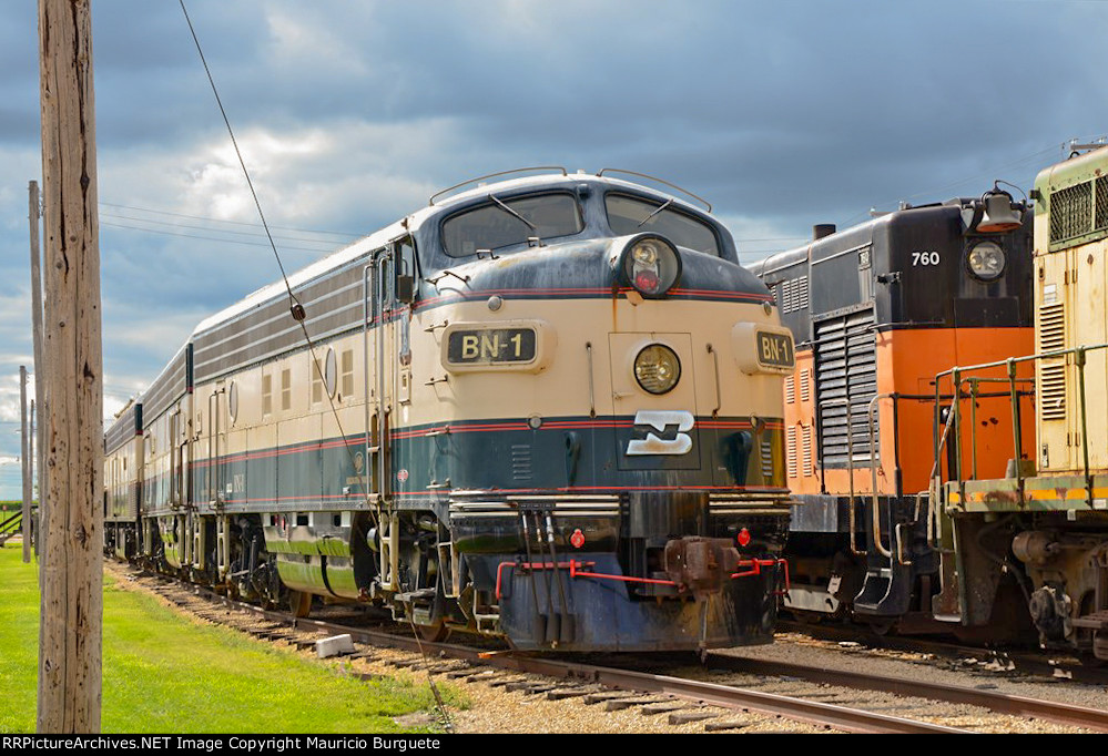 Burlington Northern F-9A Diesel Locomotive